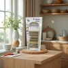 Double-headed grater, water chestnut peeler, fruit and vegetable grater with bowl, a perfect tool for scraping shredded radish Specification image